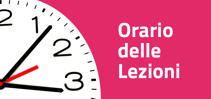 ORARIO DELLE LEZIONI Licei Artistico-Classico-Scientifico-Musicale